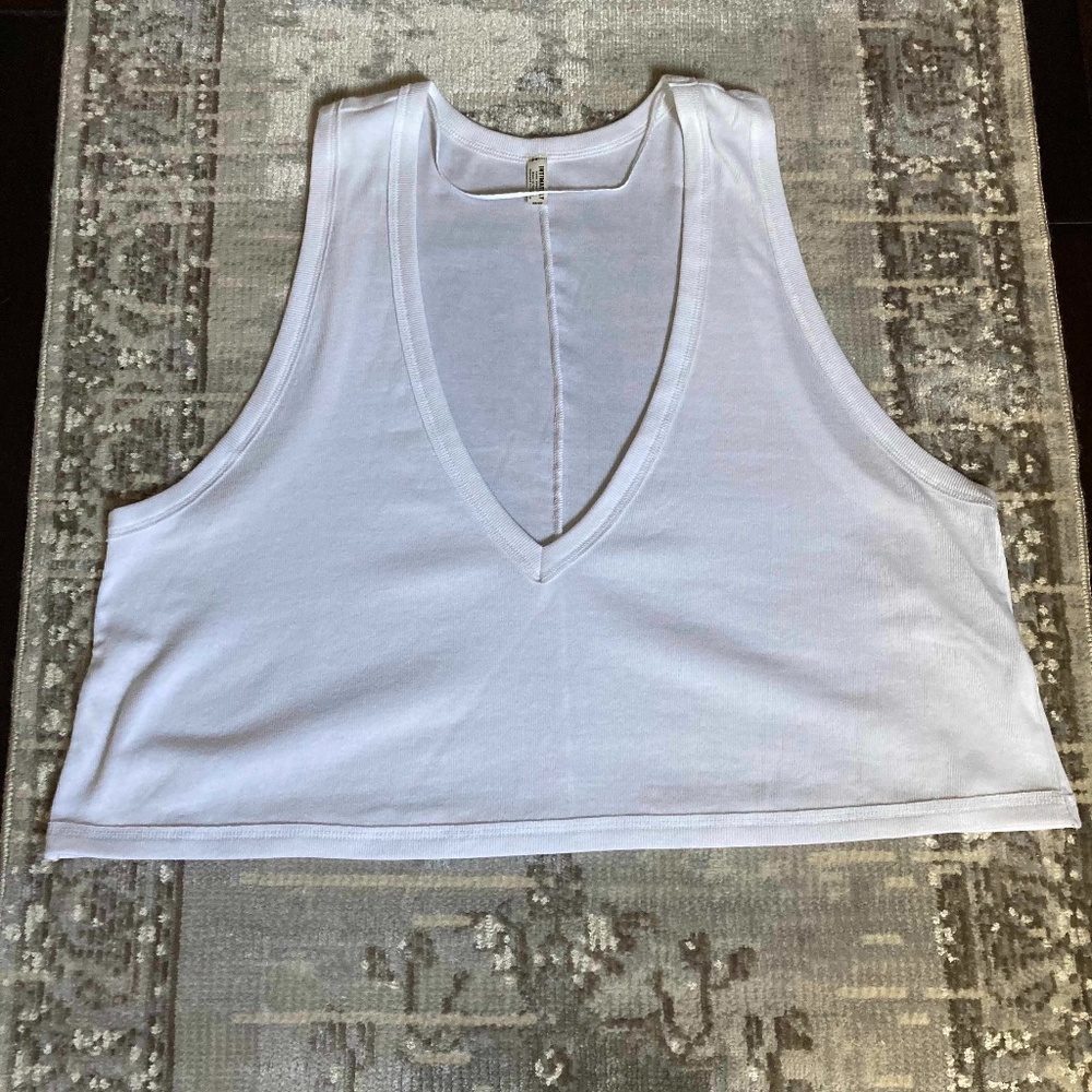 Free People Intimately Crop Top Tee